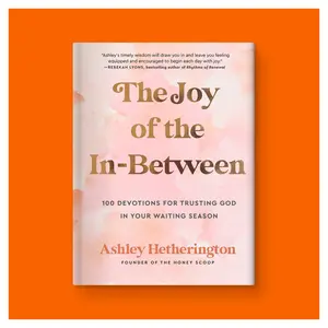 The Joy of the In-Between: 100 Devotions for Trusting God in Your Waiting Season: A Devotional by Ashley Hetherington (Hardcover)