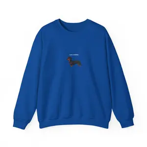 Black and Tan Short Hair Dachshund Crewneck Sweatshirt, Dog Mom Gift, Cozy Cotton Pullover for Women & Pet Lovers