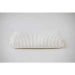 Waffle Blanket | White