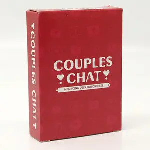 1 box “Couple chat”55 Couples Cards: Holiday Party Games, Board Games Night, Fun Cards for Couples – Christmas, Valentine's Day, and Party Entertainment to Strengthen Your Relationship
