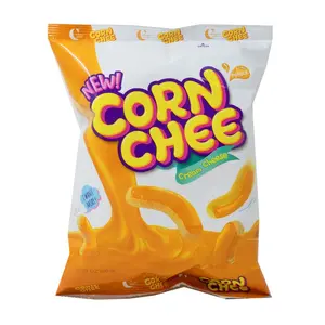 Crown Corn Chee 2.93 oz - Delicious Snack with Fiber and Crunchy Texture Flavor Vitamin