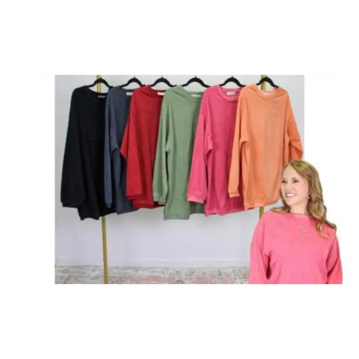 Corded Sweatshirt*multiple colors* RTS