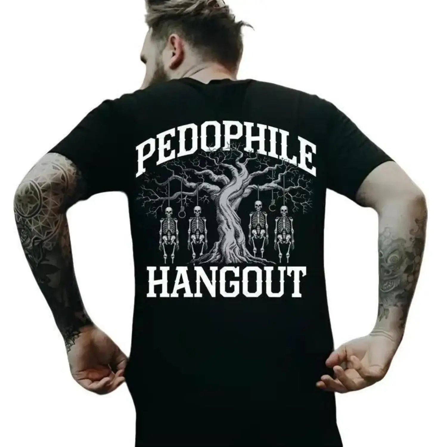 Cotton De4d P3dos Dont Reoffend Tee, A Bold Graphic Shirt for Crime Awareness, Justice Warriors, and Truth Seekers, Top Trend 2025