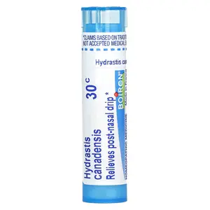 Boiron Hydrastis Canadensis 30C, Sinus Relief, 80 Pellets
