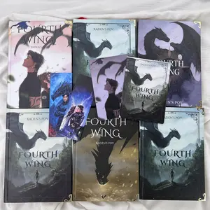 Fourth Wing Xaden’s POV Hardcover Set – Special Edition Fantasy Collection, Artisanal Rebound Books, Full Collection Special Edition