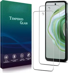 2 Pack Screen Protector for   G 5G 2024 Tempered Glass, Anti Scratch, Bubble Free,  Clear, Case Friendly, 9H Hardness