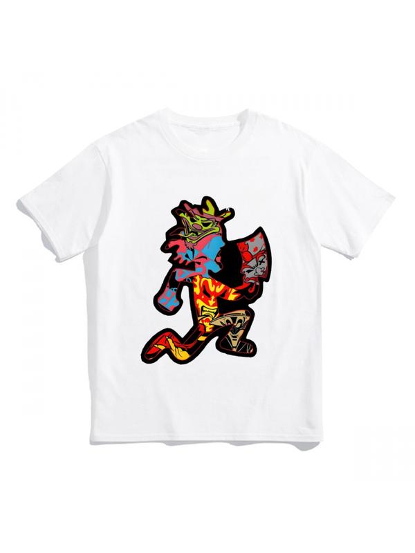 MenS Mario & Luigi Retro Gaming Graphic T-Shirt - Castle Tree Adventure Design, Slim Fit Breathable Tee for Casual Summer Wear, Nostalgic Video Game Apparel for Adults, Soft Round Neck Shirt for Dail