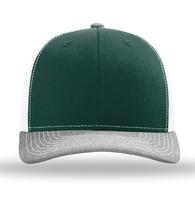 Dark Green/White/Heather Grey