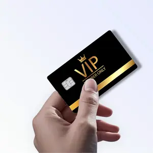 VIP Gold/ Black Card Holographic Credit Card Sticker Matte Waterproof Vinyl Debit Skin Decal Cover Easy To Apply
