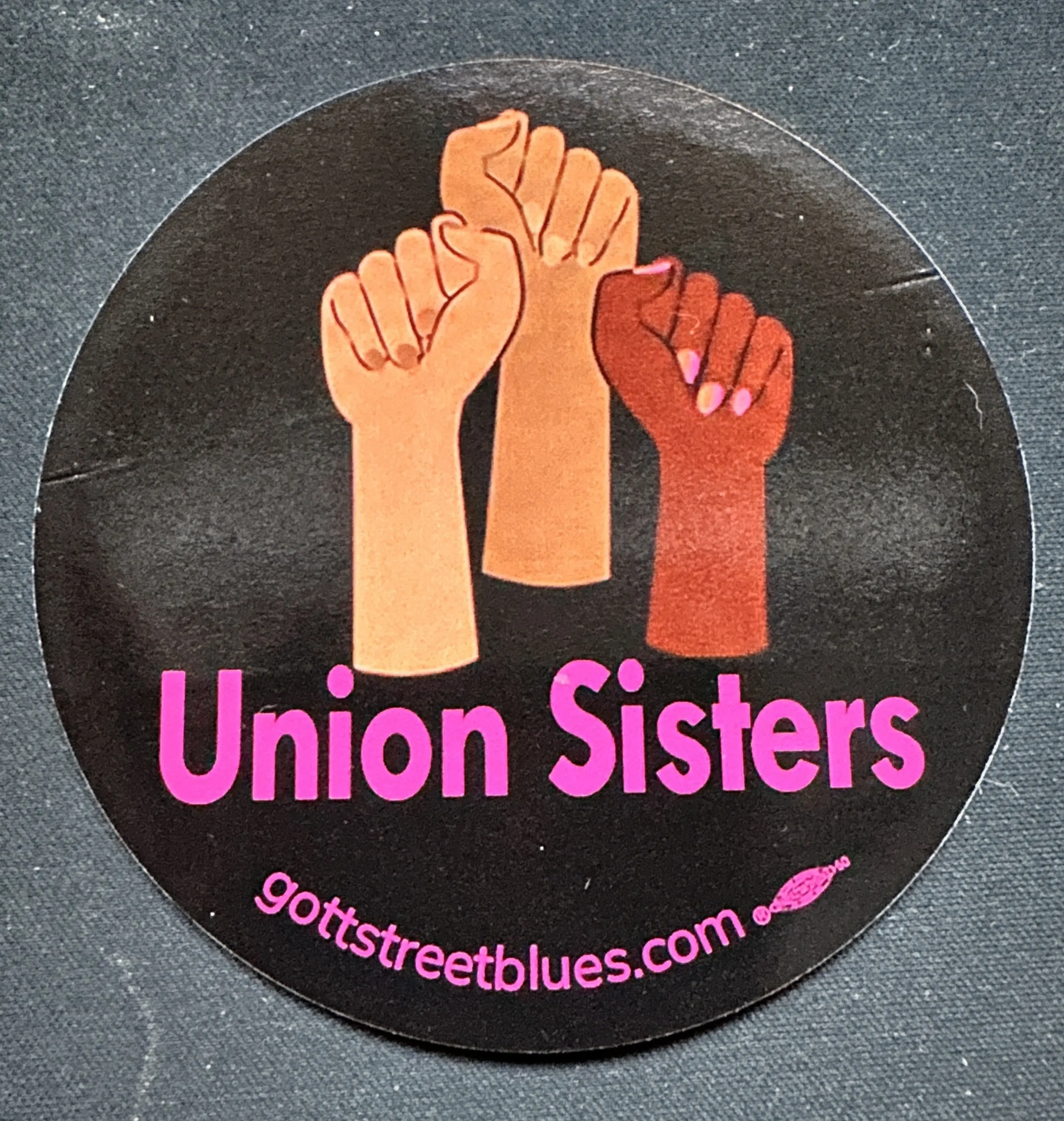Union Sisters Hardhat Sticker