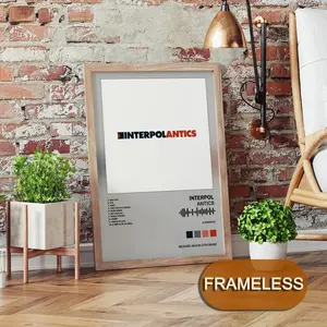 Interpol Album  Poster Music Album Modern Art 2D Poster, Suitable For Bedroom Living Room Decor. Vibrant Colors, Clear Images Ideal For Home Office Decor.