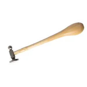 Jewelry Hammer Iron Head with Wood Handle Practical Metalworking Tool Jewelry Hammer Iron Head with Wood Handle Practical Metalworking Tool