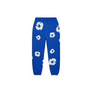 Denim Tears The Cotton Wreath Sweatpants Royal Blue