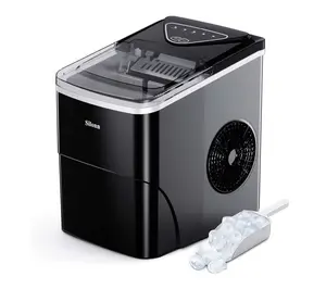 Silonn Countertop Ice Maker, 26 Lbs,  Self-Cleaning
