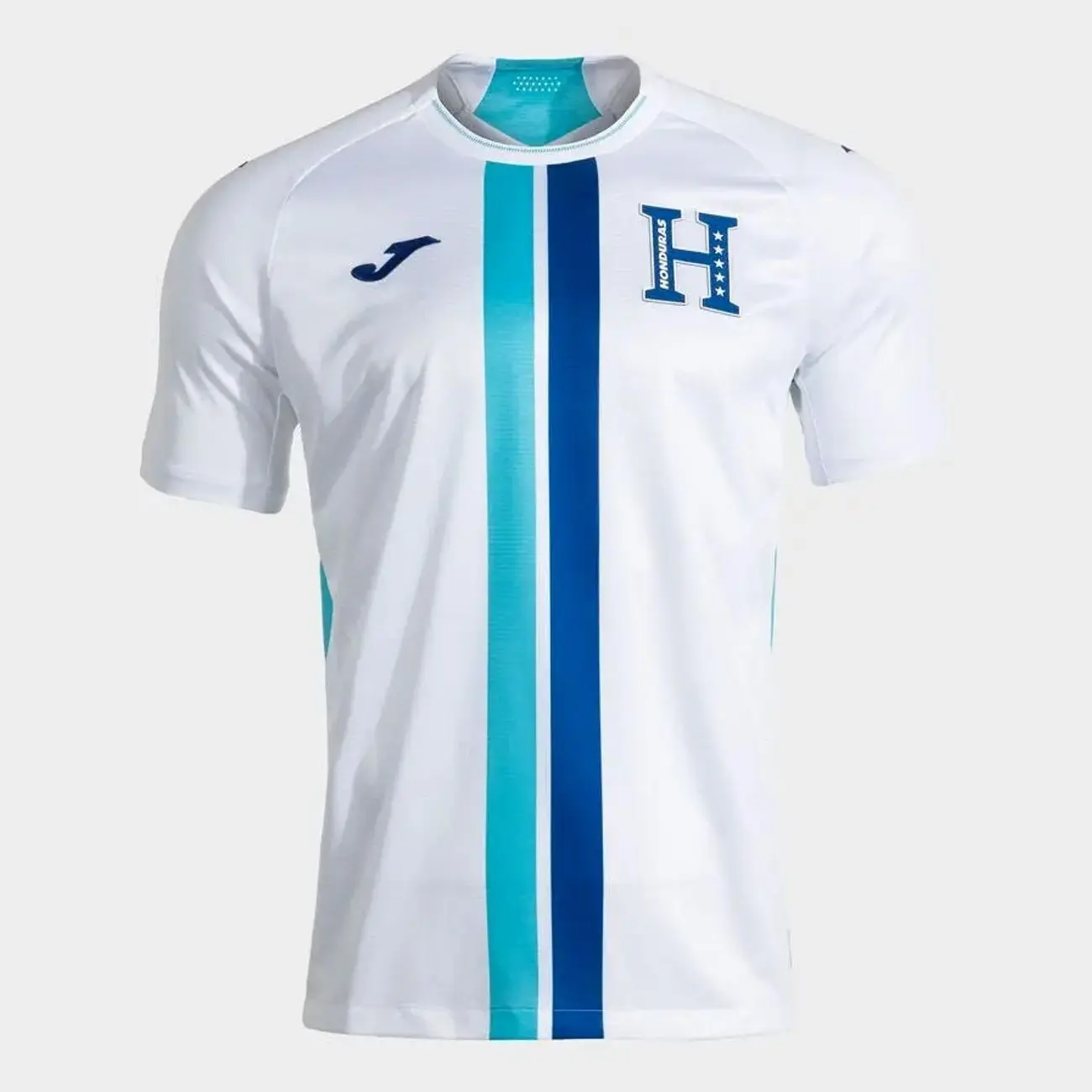 Joma Honduras Home Men's Soccer Jersey 26 - White/Royal