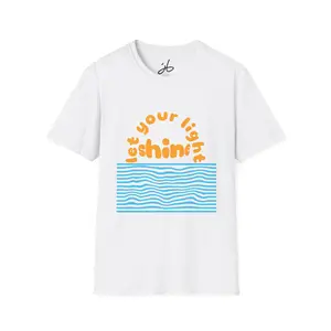 "let your light shine" t-shirt