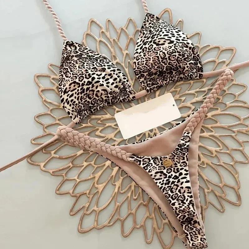 Swimwear Women Printed Bikini Set