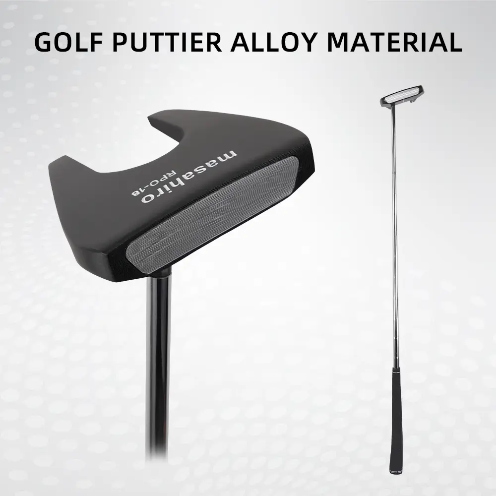 WUDAY Mallet Golf Putter for Adults, CNC Aluminum Alloy Club with Auto-Aligning Stability, Alignment Line, and 0 Torque Balance, High-Performance Shaft