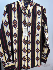 WRANGLER BLACK CHECOTAH SNAP LONG SLEEVE SHIRT 1471