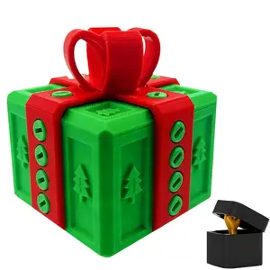 The Annyoying Present with Middle Finger in a Box, Hilarious Screw Challenge with Middle Finger Surprise, Endless Puzzle Gift Boxes with Screws and Hidden Lock, Annoying Funny 3D Printed Gifts Boxes Ideal for Birthday,Christmas, Halloween