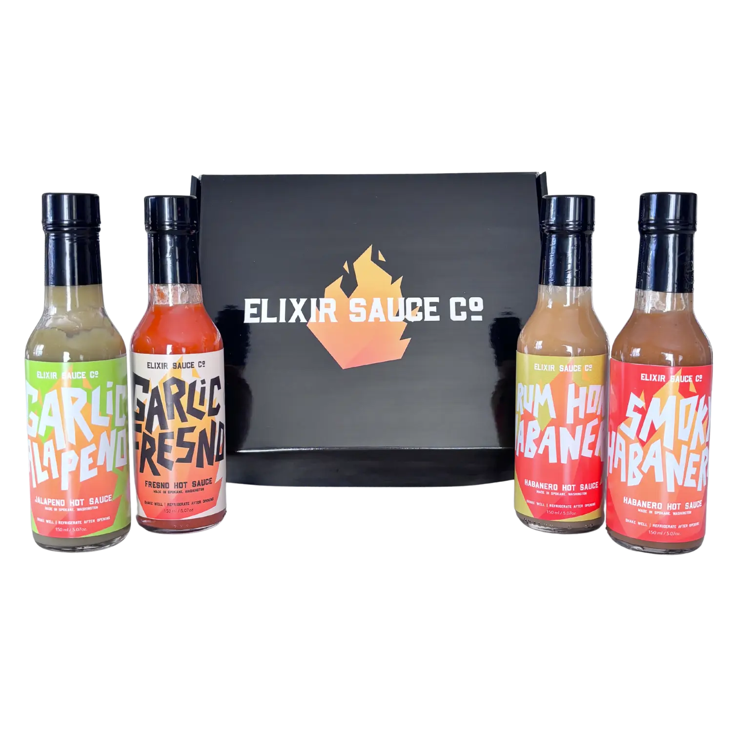 Elixir Sauce Co - Mild Box - Hot Sauce Variety Pack