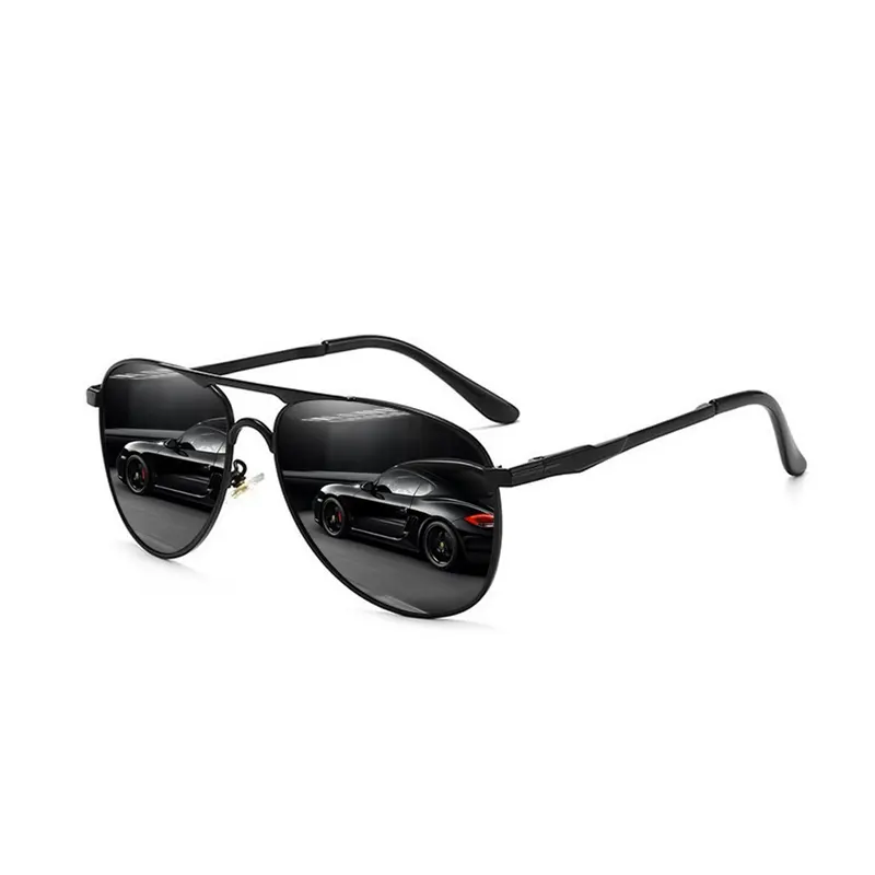 The latest trendy vintage-style sunglasses made of magnesium-aluminum alloy frame, suitable for both men and women, available in multiple colors, UV400 lenses protect eye health, stylish appearance enhances personal image, UV Blocking Sunglasses