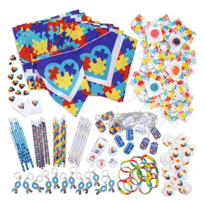 Bulk 240 Pc. Autism Awareness Handouts & Favors Assortment