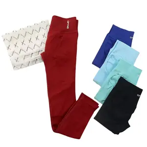 DFYNE Impact Leggings Women Seamless Yoga Pants Scrunch Butt Lifting Gym Legging Low Ribbed Waistband Fiess Sports Tights Capris