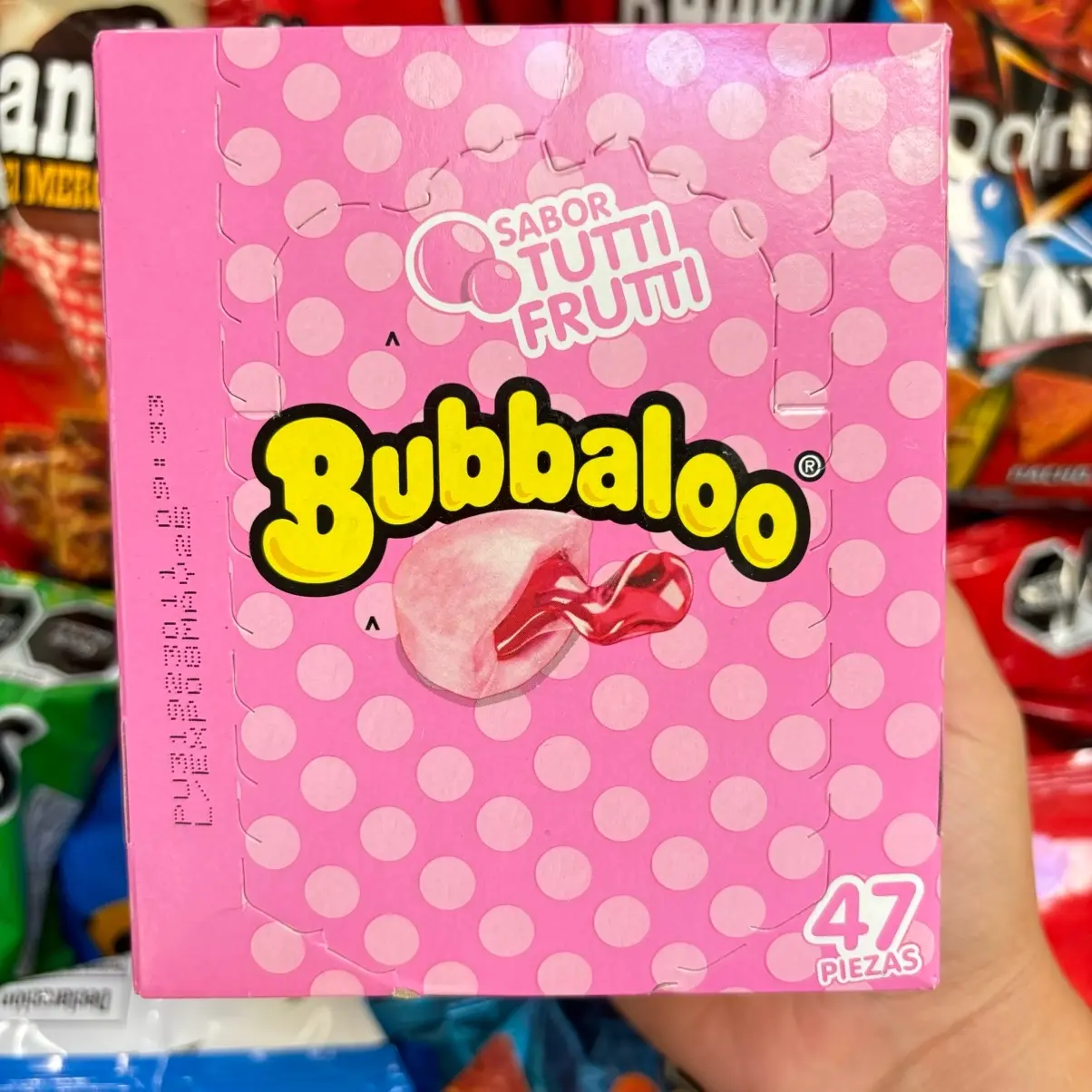 Bubbaloo Tutti Frutti Gum