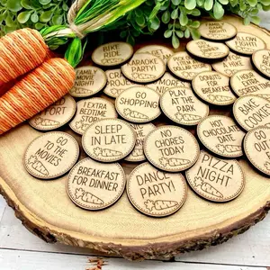 Easter Tokens for Easter Eggs- Easter prize tokens, Easter eggs, prize tokens