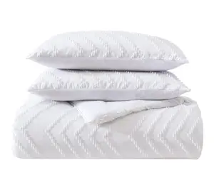 Wrangler Prarie Zig Zag White Chenille Twin Comforter Set