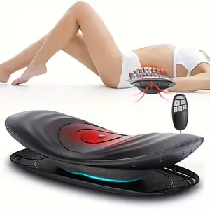 New Style Back and Lumbar Massager, Adjustable Multi-Mode Vibration Massage Device with Heating Function, Deep Tissue Muscle Relief Massager, Portable Home Office Relaxation Tool, Perfect Father’s Day & Mother’s Day Gift