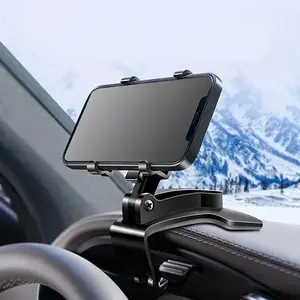 360° Rotating Universal Car Phone & Dash Cam Holder - Seamless Navigation & Recording, Multifunctional Mount, Cell Phone Car Mount, Adjustable Holder for Seamless Viewing Experience