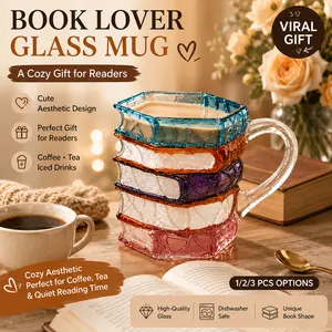 Book Lover Mug for Readers – Cozy Aesthetic Coffee Cup Gift for Book Lovers & Literature Fans