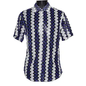 Lanzino Linen Blend Shirt # SSL136 Royal