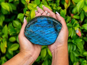 Natural Blue Labradorite Free form, Labradorite Specimen, High Flash Free Standing Display Specimen,Reiki Heal,Spectrolite,Crystal Gift