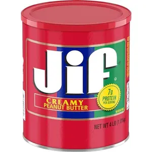 Jif Creamy Peanut Butter, 4 Pounds