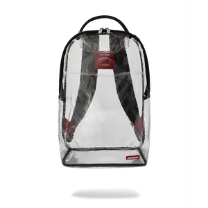 FULLY CLEAR EMBOSSED BOSS BACKPACK