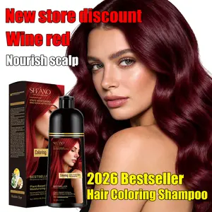 Hair Dye Shampoo, 3 in 1, Instant Hair Color, Grey Coverage, Ammonia Free, Herbal, Long Lasting, Hair Care, Multicolor outdoorfun