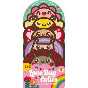 USED-Piggyback Pals: Love Bug Cuties by Wan, Joyce (Board book)