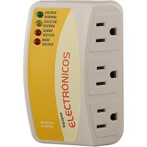 Surge Protector,120V 12A 1440W  Protector with 3 Outlet Plug,for  Appliance Multi Function Plug, Surge Protector for Refrigerator for TV/PC/Refrigerator 1 Pack