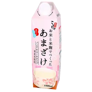 Amazake All-Natural Fermented Rice Koji Drink, no added sugar, non-alcoholic rice milk.