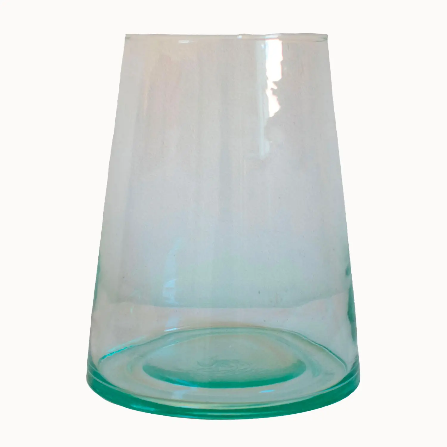 Moroccan Handcrafted Glass Vase