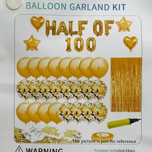 50th Birthday Balloons