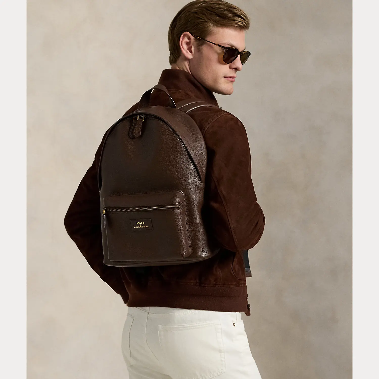 Polo Ralph Lauren - Pebbled Leather Backpack