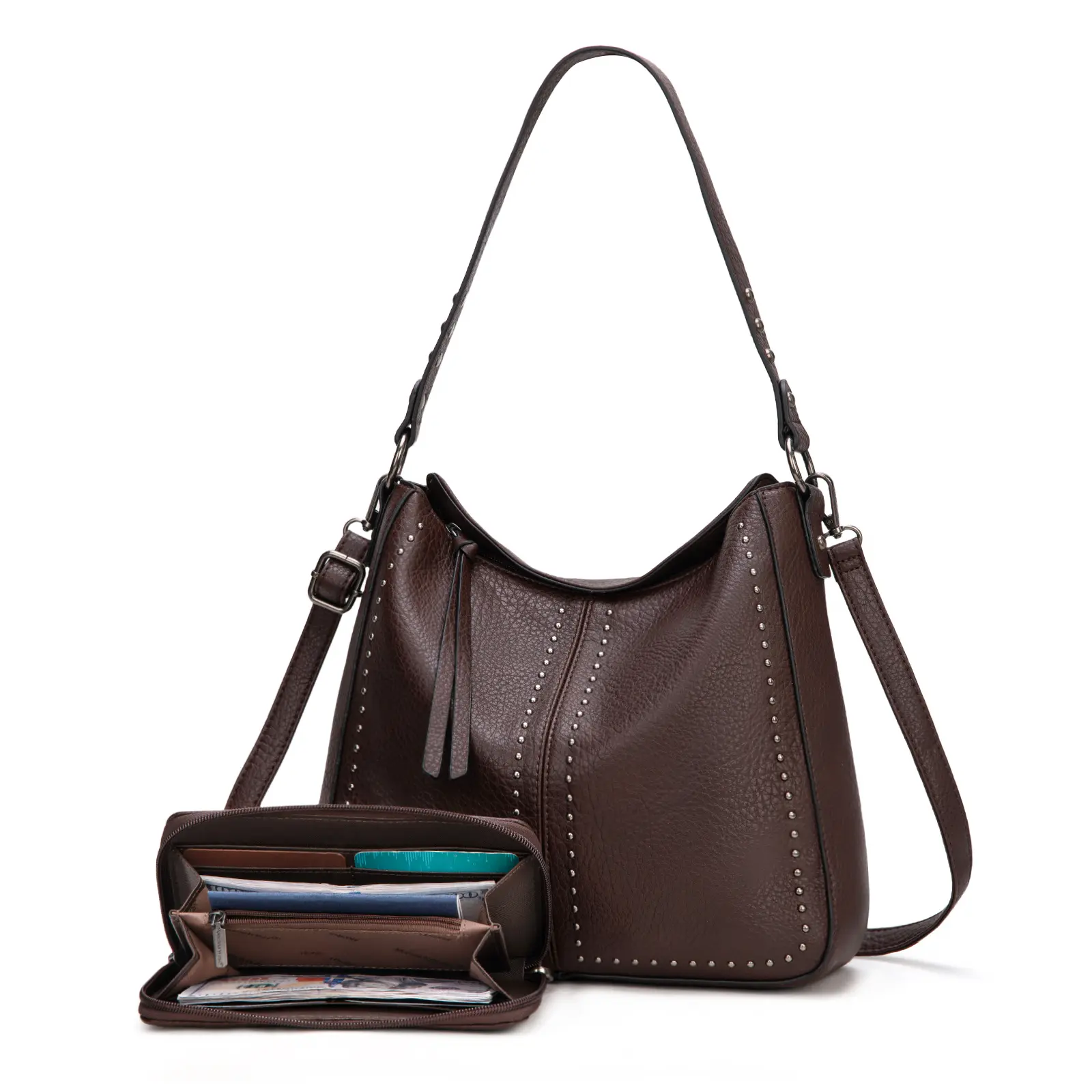 Montana West Purses for Women Hobo Crossbody Bags Ladies Shoulder Handbags Tote Bags with Wallet