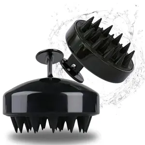 Hair Shampoo Brush and Scalp Exfoliator for Wet or Dry Hair Accessories Shower Silicone Bath Personal Cleaning