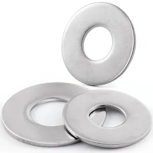 28 count 5/8 Flat Washers for Screws and , 1-1/2 OD, Thickened 304 Stainless Steel 5/8 Washer Flat, Large Hardware Washers for , Industry, Indoor and Outdoor Use
