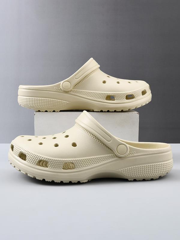 Unisex Comfortable Eva Slip-On Shoes, Lightweight Breathable Casual Footwear, Stylish Hole Shoes for Everyday Wear, Breathable Lightweight Clogs