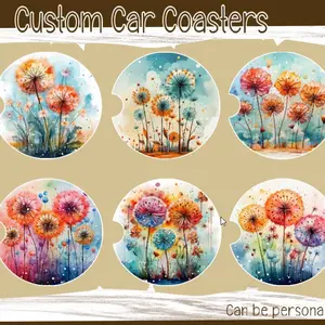 Ceramic Sublimation Car Coaster – Functional & Stylish!